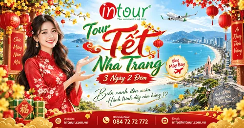 Du Lịch Tết 2027: Tour Nha Trang 3 Ngày 2 Đêm Bằng Máy Bay