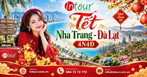 Du lịch Tết 2027: Tour Nha Trang - Đà Lạt 4 Ngày 4 Đêm