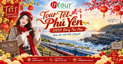 Du Lịch Tết 2027: Tour Phú Yên 3 Ngày 3 Đêm Bằng Tàu Hoả (Xe Lửa)