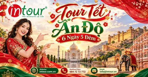 Du Lịch Tết 2027: Tour Ấn Độ 6 Ngày 5 Đêm