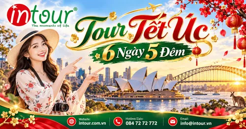 Du Lịch Tết 2027: Tour Úc 6 Ngày 5 Đêm