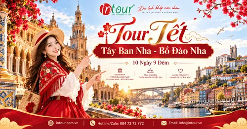 Du Lịch Tết 2027: Tour Tây Ban Nha - Bồ Đào Nha 10 Ngày 9 Đêm