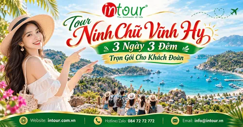 Tour Ninh Chữ Vĩnh Hy 3 Ngày 3 Đêm Trọn Gói Cho Khách Đoàn