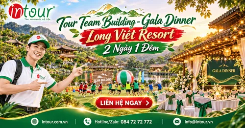 Tour Team Building - Gala Dinner Long Việt Resort 2 Ngày 1 Đêm