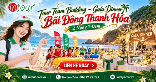 Tour Team Building - Gala Dinner Bãi Đông Thanh Hóa 2 Ngày 1 Đêm