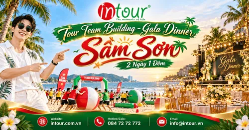 Tour Team Building - Gala Dinner Sầm Sơn 2 Ngày 1 Đêm