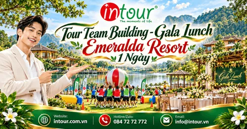 Tour Team Building - Gala Lunch Emeralda Resort Resort 1 Ngày