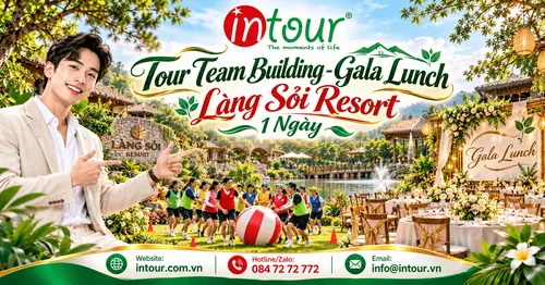 Tour Team Building - Gala Lunch Làng Sỏi Resort 1 Ngày
