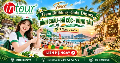 Tour Team Building - Gala Dinner Bình Châu - Hồ Cốc - Vũng Tàu 3 Ngày 2 Đêm
