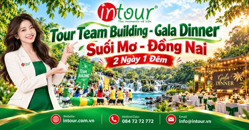 Tour Team Building - Gala Dinner Suối Mơ - Đồng Nai 2 Ngày 1 Đêm