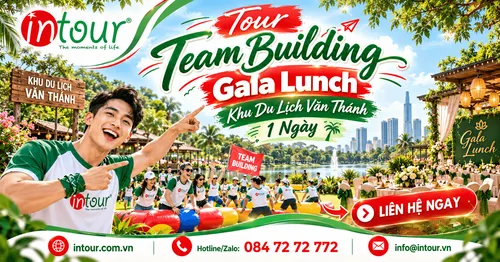 Tour Team Building Gala Lunch Khu Du Lịch Văn Thánh 1 Ngày