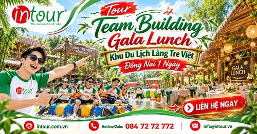 Tour Team Building Gala Lunch Khu Du Lịch Làng Tre Việt Đồng Nai 1 Ngày