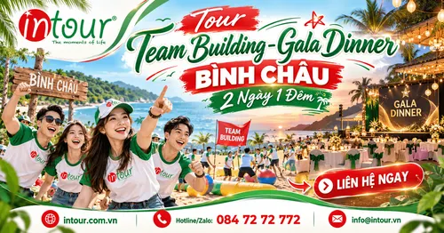 Tour Team Building - Gala Dinner Bình Châu 2 Ngày 1 Đêm