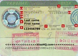 Dịch vụ xin làm Visa đi công tác Ukraina giá rẻ