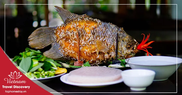 Cảm nhận về món cá Tai Tượng chiên xù