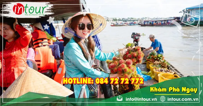 Tour Du Lịch Cần Thơ 1 Ngày: Chợ Nổi Cái Răng - Cồn Sơn