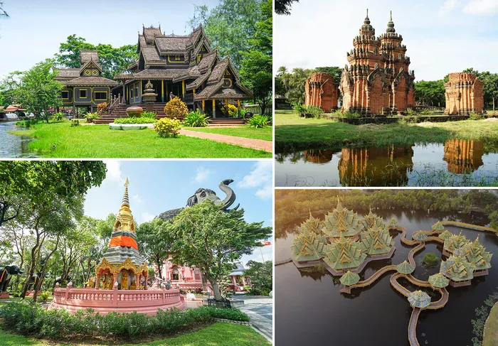 Làng cổ Ancient City Muang Boran Thái Lan