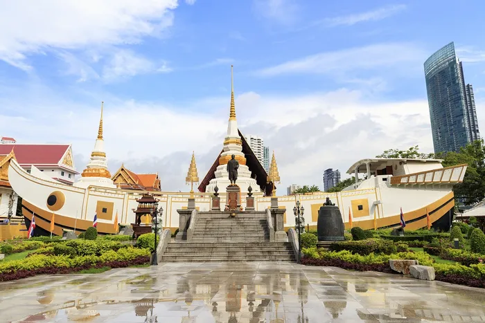 Chùa Thuyền Wat Yannawa Thái Lan
