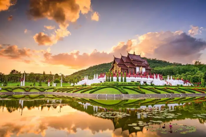 Công Viên Hoàng Gia Royal Park Rajapruek Chiang Mai Thái Lan