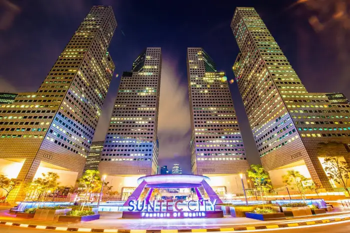 Thành Phố Phong Thủy Suntec City Singapore