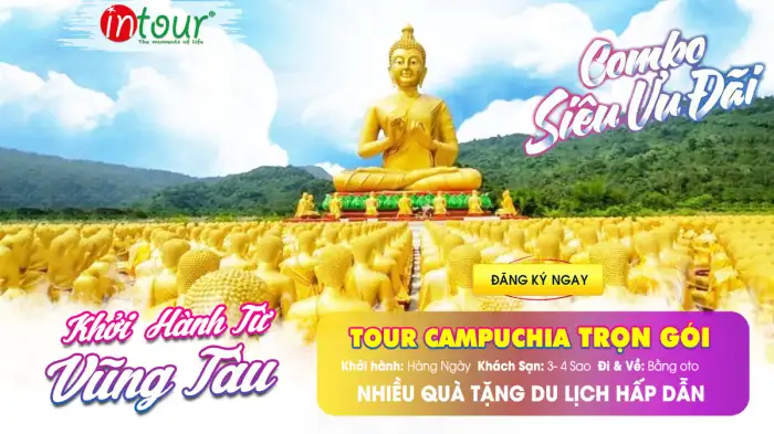 Tour Bà Rịa Vũng Tàu Campuchia Trọn Gói 2025