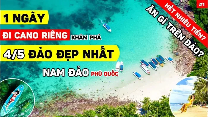 Tour 2 Đảo Phú Quốc 1 Ngày Trọn Gói