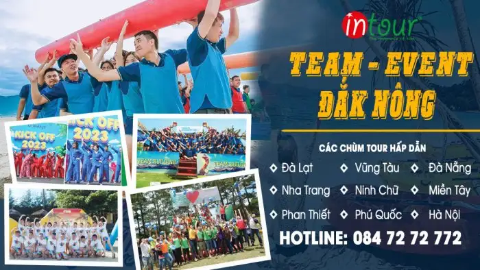 Tổ Chức Tour Đoàn & Team Building Đắk Nông | INTOUR