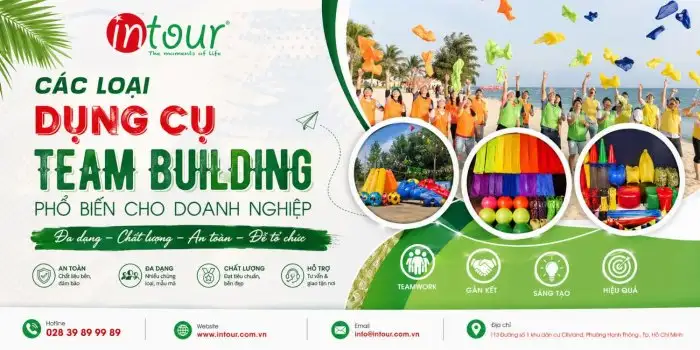 Các Loại Dụng Cụ Team Building Phổ Biến Cho Doanh Nghiệp