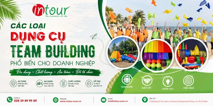 Các Loại Dụng Cụ Team Building Phổ Biến Cho Doanh Nghiệp