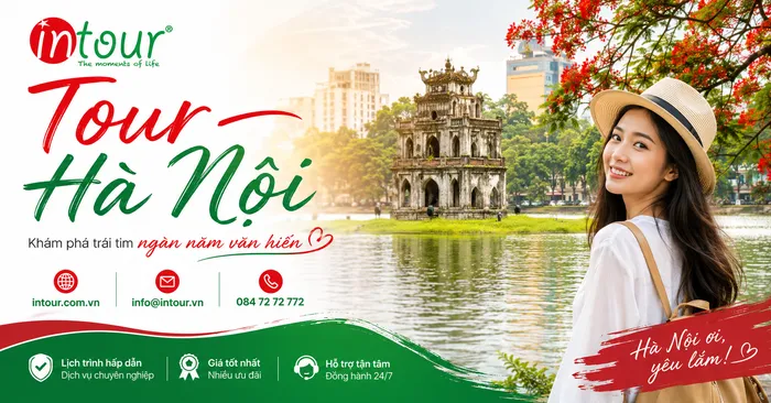 banner tou du lịch h&agrave; nội