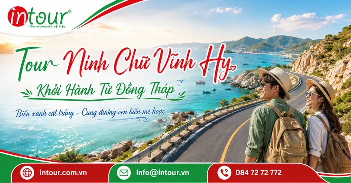 Tour Ninh Chữ Vĩnh Hy Khởi H&agrave;nh Từ Đồng Th&aacute;p Trọn G&oacute;i