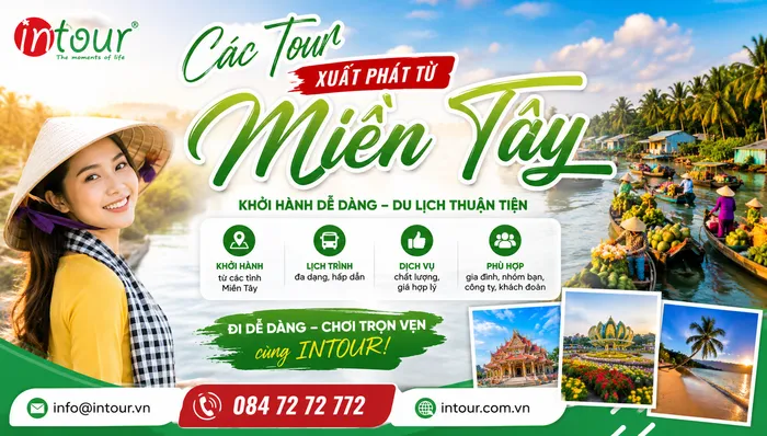 C&aacute;c Tour Xuất Ph&aacute;t Từ Miền T&acirc;y