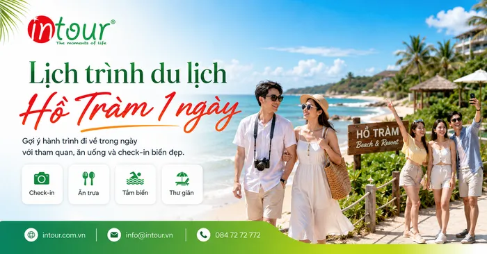 Lịch Trình Du Lịch Hồ Tràm 1 Ngày Cho Khách Đoàn, Công Ty