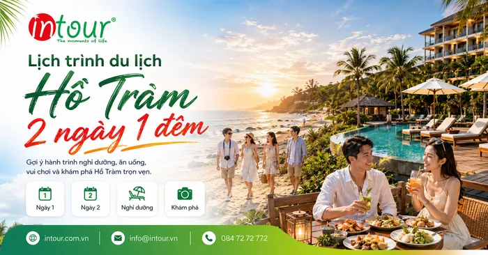 Lịch Trình Du Lịch Hồ Tràm 2 Ngày 1 Đêm Cho Khách Đoàn, Công Ty