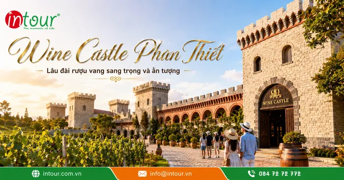 Lâu Đài Rượu Vang Rạng Đông Wine Castle Phan Thiết Có Gì Hấp Dẫn? Kinh Nghiệm Tham Quan