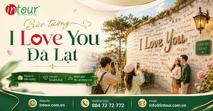 Bức Tường I Love You Đà Lạt: Góc Chụp Hình Nhỏ Gần Trung Tâm Cho Lịch Trình Đi Nhẹ