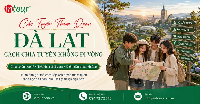 Các Tuyến Tham Quan Đà Lạt: Cách Chia Tuyến Trung Tâm, Hồ Tuyền Lâm, Cầu Đất, Tà Nung, Langbiang Và Săn Mây