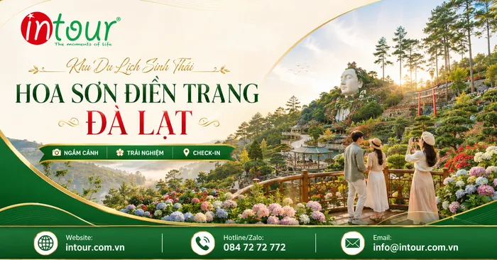 Hoa Sơn Điền Trang Đà Lạt: Địa Chỉ, Giá Vé, Bàn Tay Phật Và Kinh Nghiệm Đi Tuyến Tà Nung