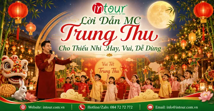 Lời Dẫn MC Trung Thu Cho Thiếu Nhi, Chị Hằng, Chú Cuội Dễ Áp Dụng