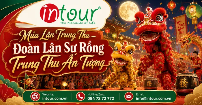 Múa Lân Trung Thu Đoàn Lân Sư Rồng Biểu Diễn Khai Hội Chuyên Nghiệp
