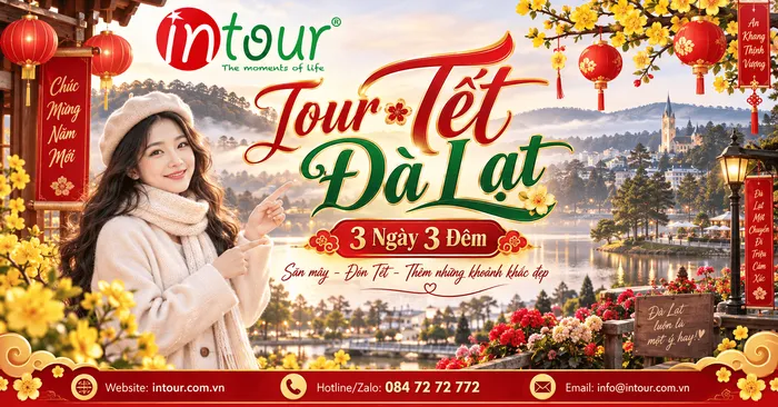 Du Lịch Tết 2027: Tour Đà Lạt 3 ngày 3 đêm