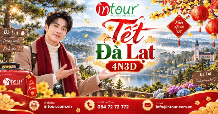 Du Lịch Tết 2027: Tour Đà Lạt 4 Ngày 3 Đêm