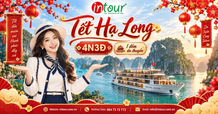 Du Lịch Tết 2027: Tour Hạ Long 4 Ngày 3 Đêm - Ngủ 1 Đêm Du Thuyền