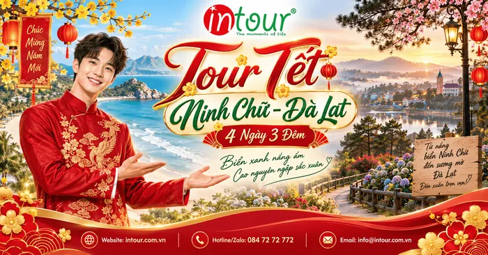 Du Lịch Tết 2027: Tour Ninh Chữ - Đà Lạt 4 Ngày 3 Đêm