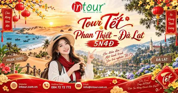 Du Lịch Tết 2027: Tour Phan Thiết Đà Lạt 5 Ngày 4 Đêm