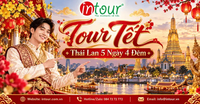 Du Lịch Tết 2027: Tour Thái Lan 5 Ngày 4 Đêm