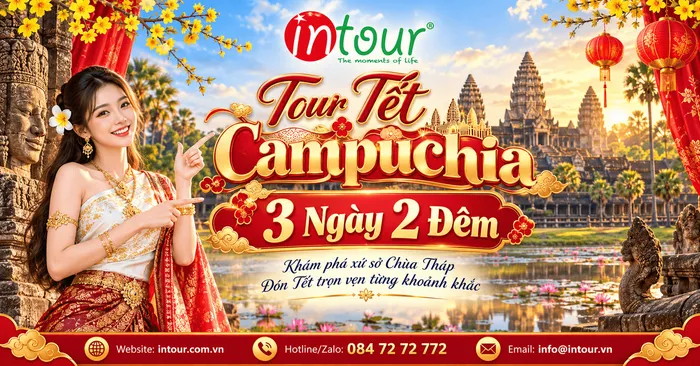 Du Lịch Tết 2027: Tour Campuchia 3 Ngày 2 Đêm