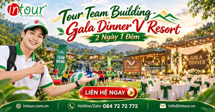 Tour Team Building - Gala Dinner V Resort 2 Ngày 1 Đêm