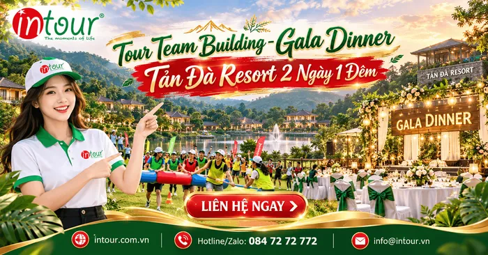 Tour Team Building - Gala Dinner Tản Đà Resort 2 Ngày 1 Đêm