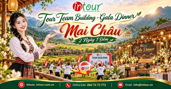 Tour Team Building - Gala Dinner Mai Châu 2 Ngày 1 Đêm